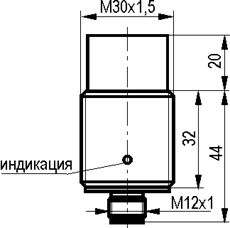 Габариты ISN FC7A-32N-15-LZS4